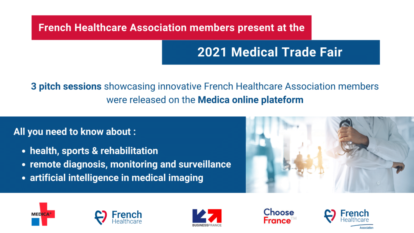 Medica 2021 - French breakthroughs in health, sports & rehabilitation