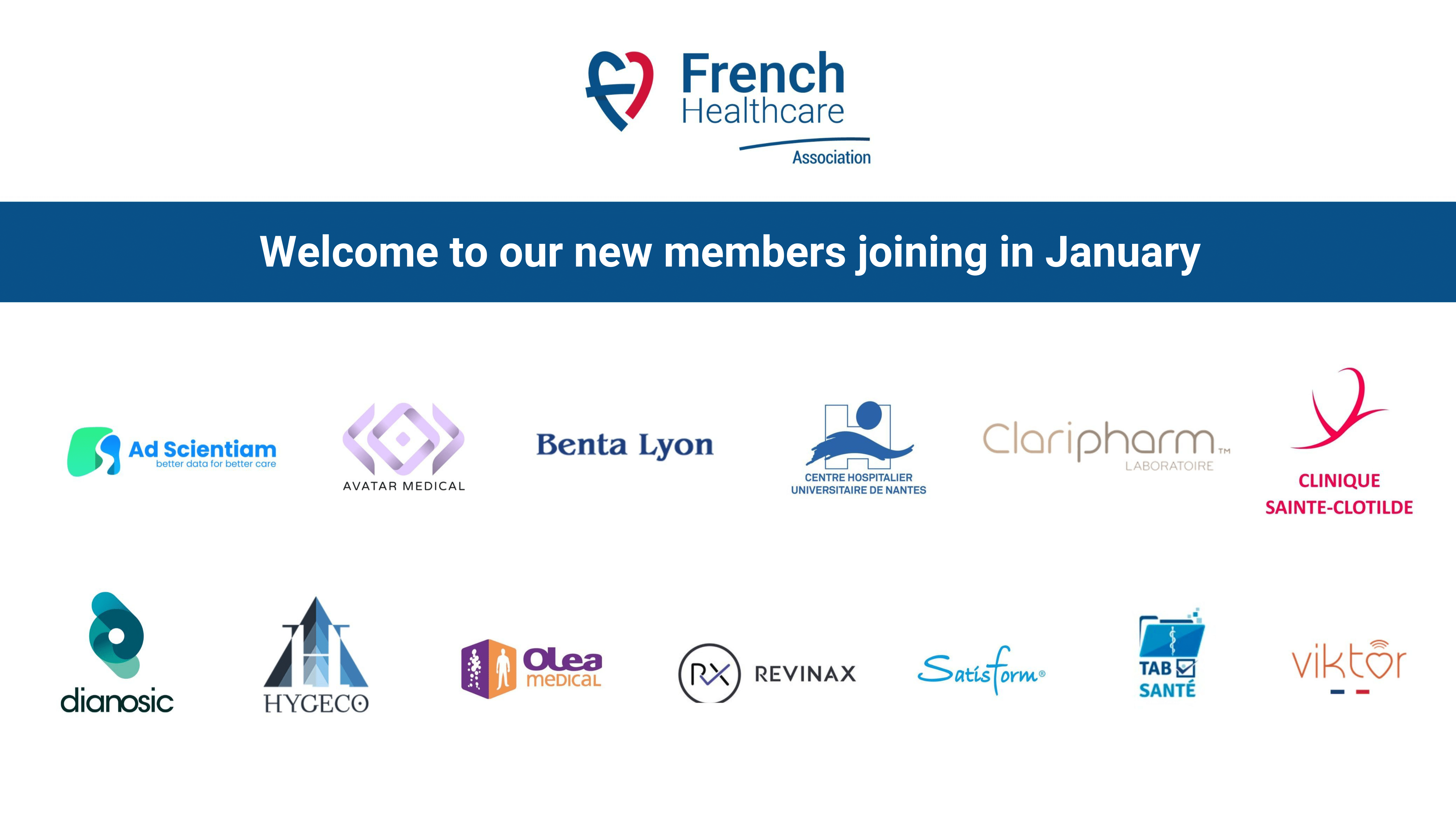 French Healthcare Association members january
