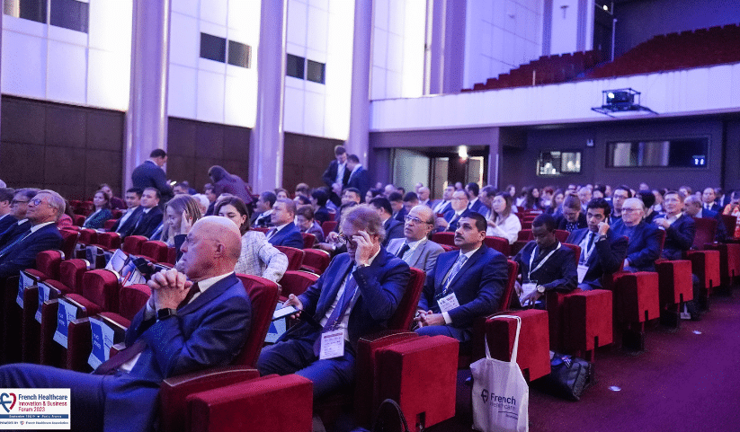Photographie de l'audience des conférences du French Healthcare Business & Innovation Forum